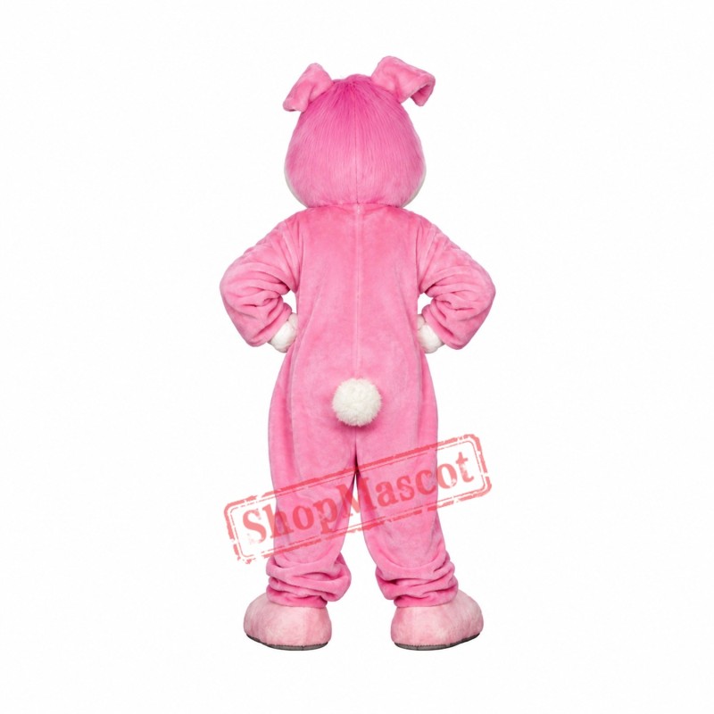 Cute Pink Rabbit Mascot Costume Cute Pink Rabbit Mascot Costume