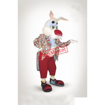 Gent Rabbit Mascot Costume
