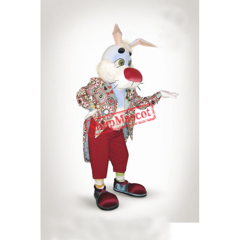 Gent Rabbit Mascot Costume