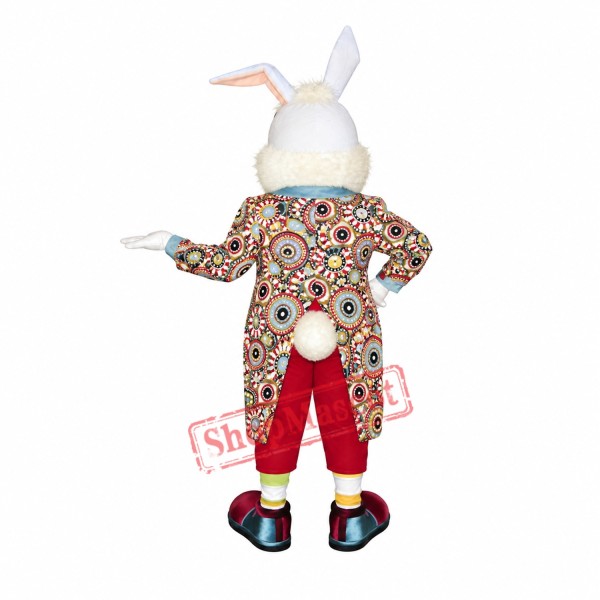 Gent Rabbit Mascot Costume Gent Rabbit Mascot Costume