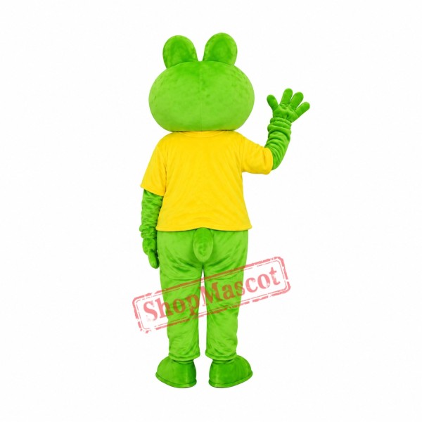 New Cartoon Frog Mascot Costume New Cartoon Frog Mascot Costume