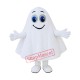 White Ghost Mascot Costume White Ghost Mascot Costume