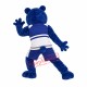 Fierce Blue Bear Mascot Costume