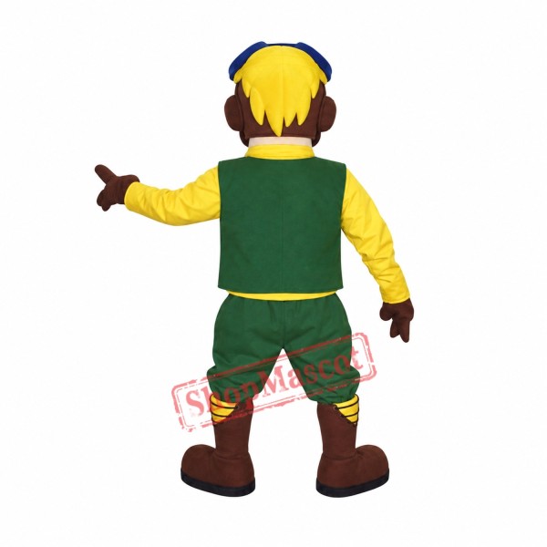 Aviator Mascot Costume Aviator Mascot Costume