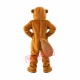 Friendly Lightweight Beaver Mascot Costume