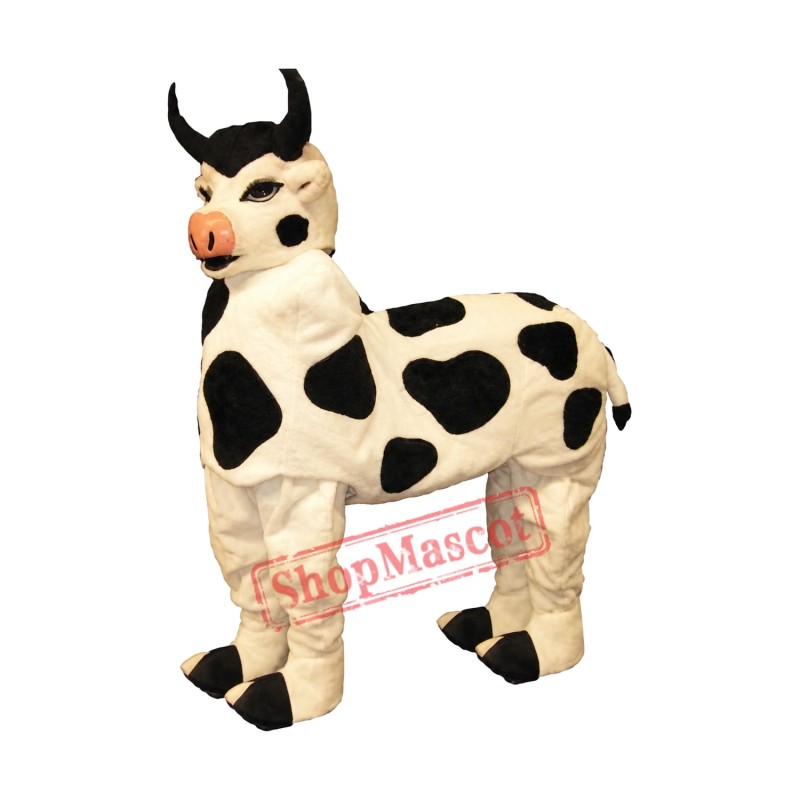 High Quality Two Person Cow Mascot Costume High Quality Two Person Cow Mascot Costume