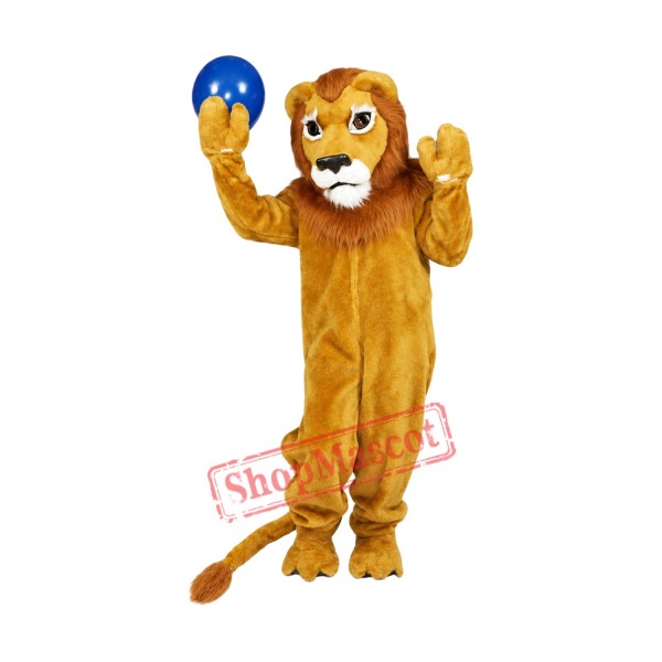 Proud Lion Mascot Costume Proud Lion Mascot Costume