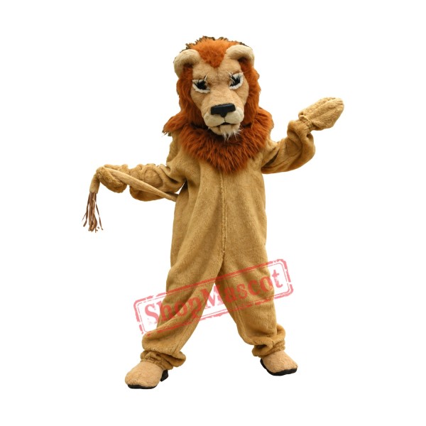 Glorious Lion Mascot Costume Glorious Lion Mascot Costume