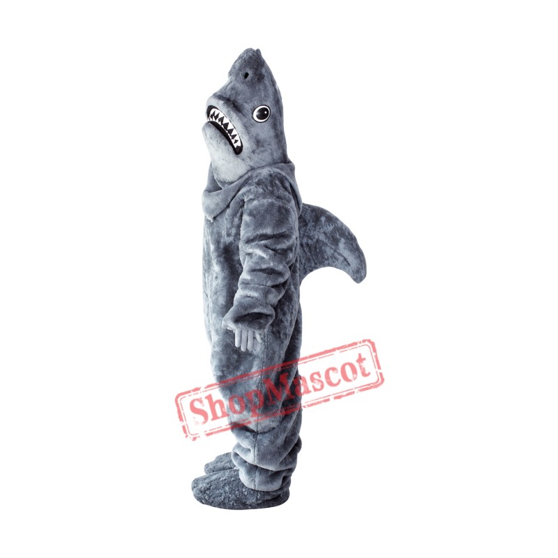 Fierce Ocean Shark Mascot Costume Fierce Ocean Shark Mascot Costume