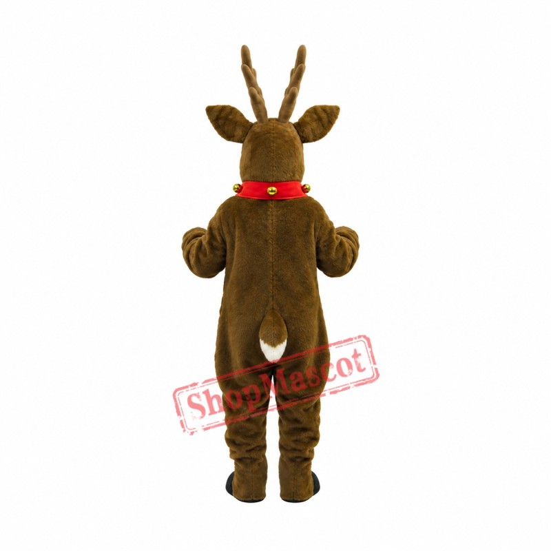 Deluxe Rudolph Reindeer Mascot Costume Deluxe Rudolph Reindeer Mascot Costume