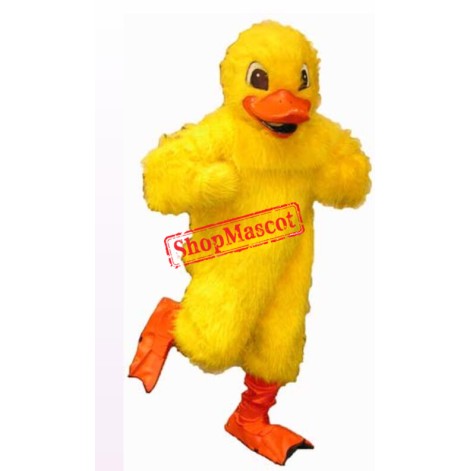 Yellow Lightweight Duck Mascot Costume