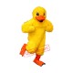 Yellow Lightweight Duck Mascot Costume