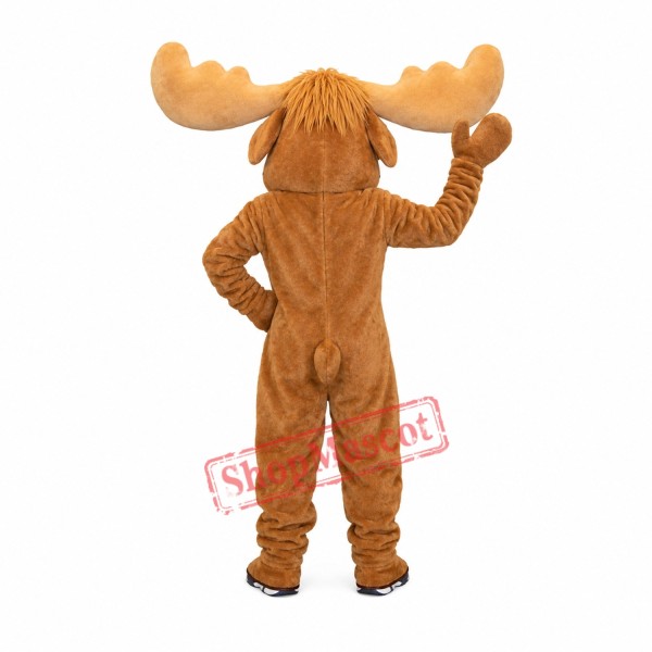 Friendly Moose Mascot Costume Friendly Moose Mascot Costume
