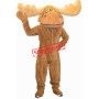 Friendly Moose Mascot Costume