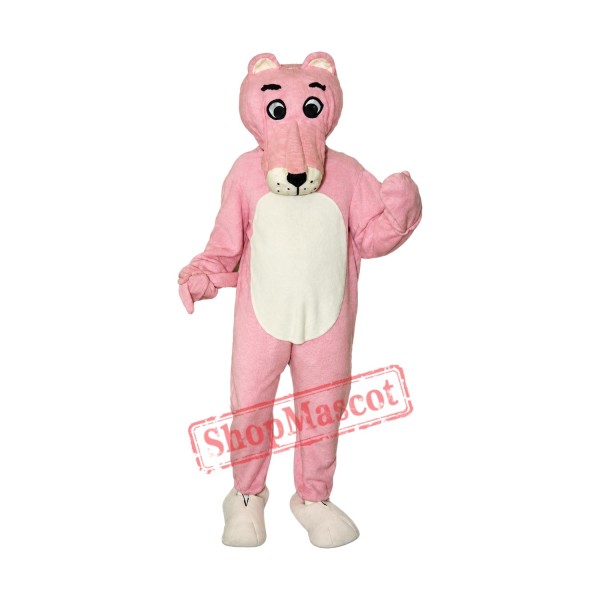Pink Panther Mascot Costume Pink Panther Mascot Costume