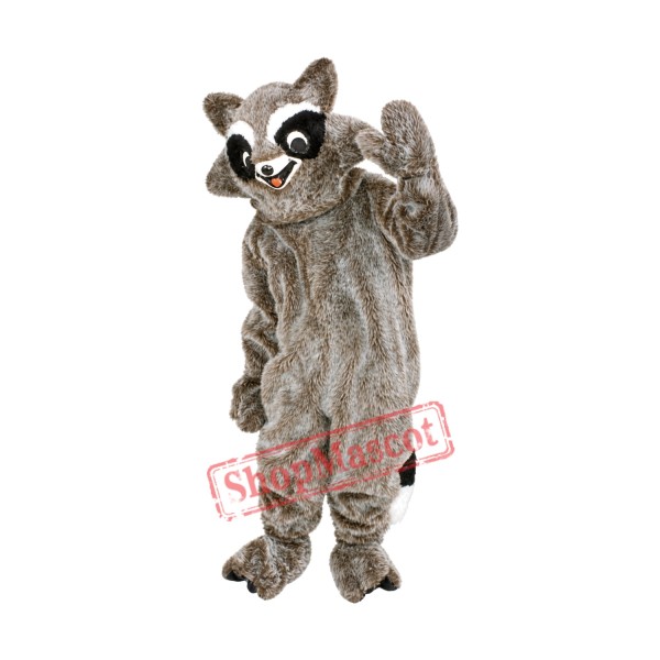 Friendly Raccoon Mascot Costume