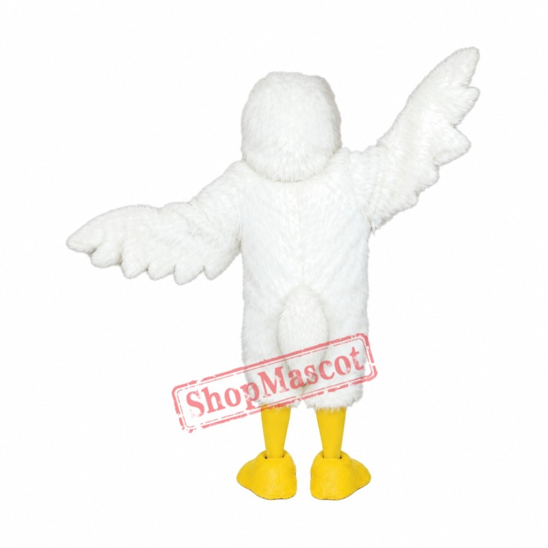 White Stork Mascot Costume White Stork Mascot Costume