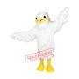 White Stork Mascot Costume