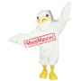 White Stork Mascot Costume