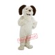 White Shaggy Dog Mascot Costume White Shaggy Dog Mascot Costume