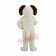 White Shaggy Dog Mascot Costume White Shaggy Dog Mascot Costume
