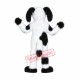 White & Black Shaggy Dog Mascot Costume White & Black Shaggy Dog Mascot Costume