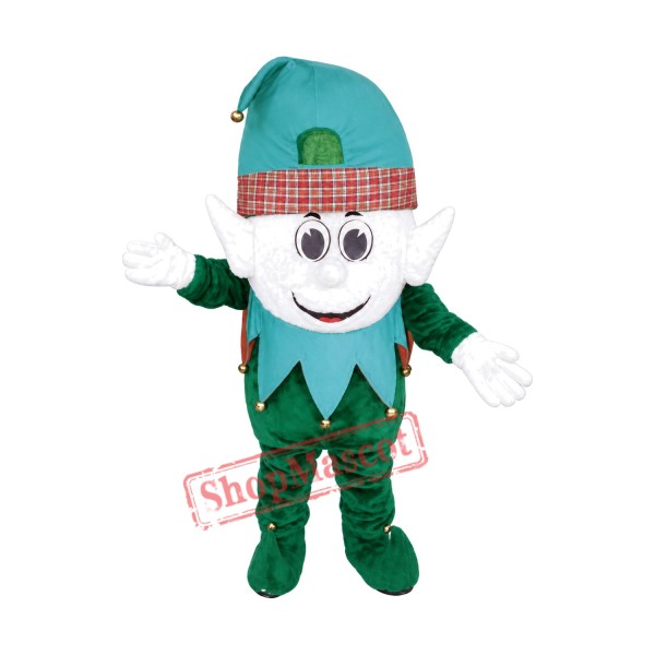 Christmas Elf Mascot Costume Christmas Elf Mascot Costume