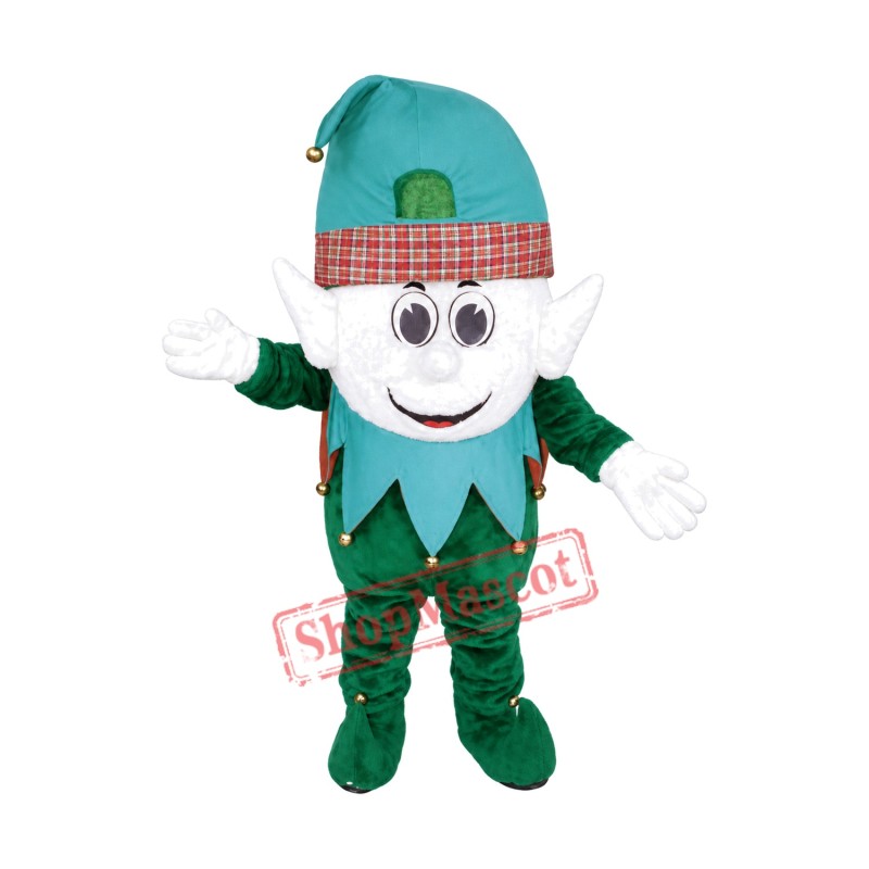Christmas Elf Mascot Costume Christmas Elf Mascot Costume