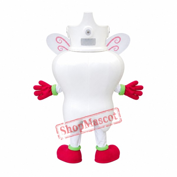 Cute Tooth Mascot Costume