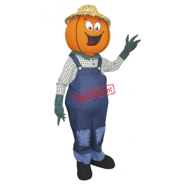 Mr Pumpkin Mascot Costume