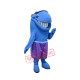 Blue Whale Mascot Costume