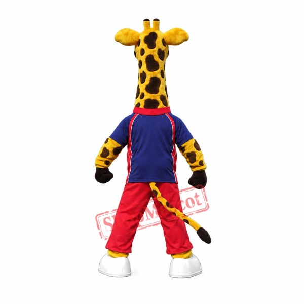 Sport Giraffe Mascot Costume Sport Giraffe Mascot Costume