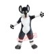 Happy Husky Dog Mascot Costume Happy Husky Dog Mascot Costume