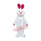 Easter White Bunny Rabbit Mascot Costume Easter White Bunny Rabbit Mascot Costume