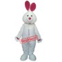 Easter White Bunny Rabbit Mascot Costume