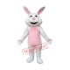 Easter White Rabbit Bunny Mascot Costume Easter White Rabbit Bunny Mascot Costume