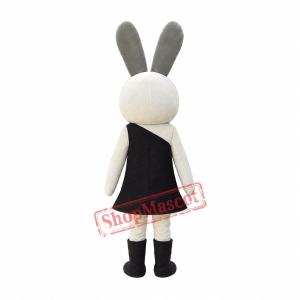 Adult Easter Bunny Rabbit Mascot Costume Adult Easter Bunny Rabbit Mascot Costume
