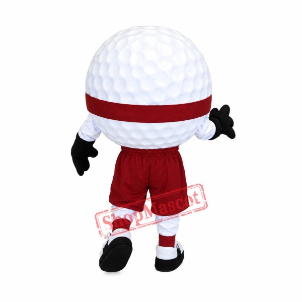Golf Ball Mascot Costume