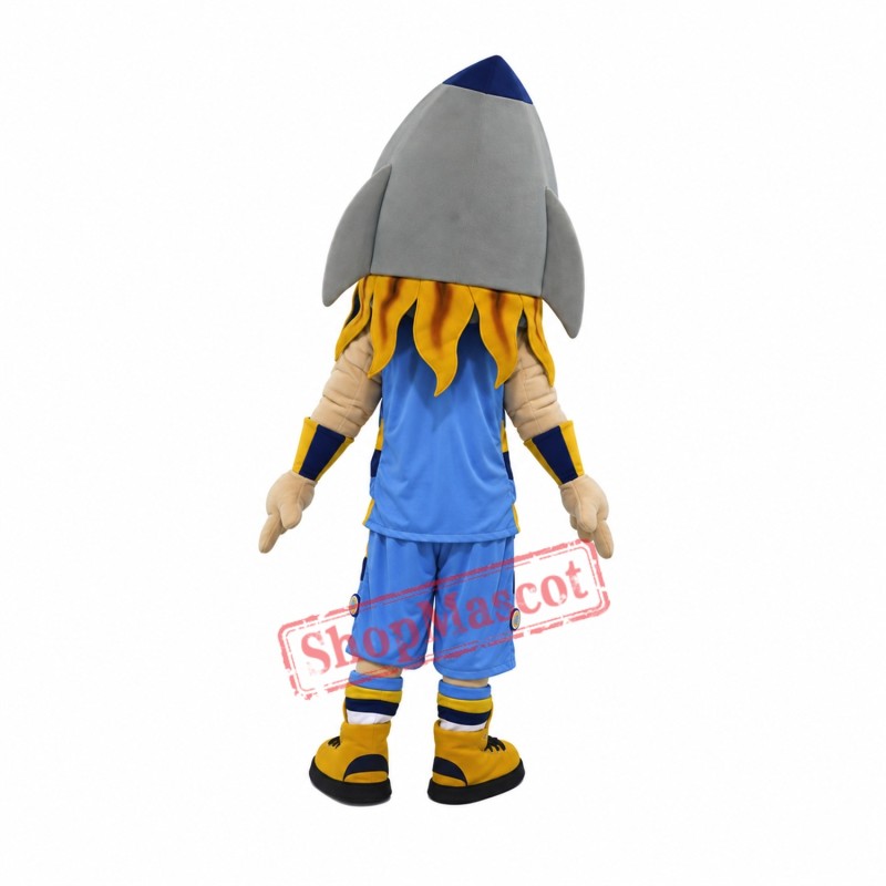 College Rocket Mascot Costume