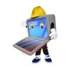 Computer Mascot Costume