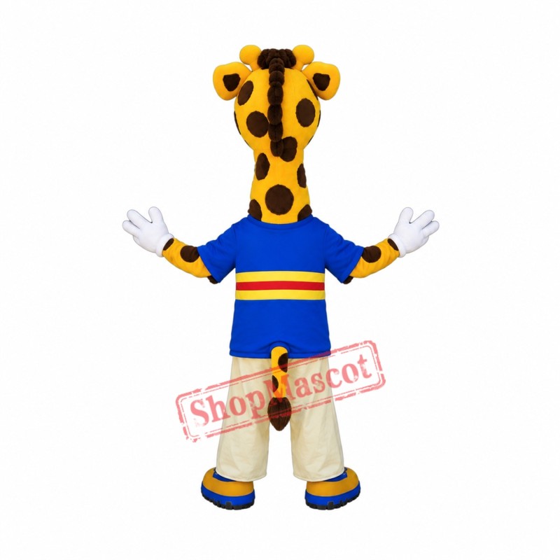 College Giraffe Mascot Costume College Giraffe Mascot Costume