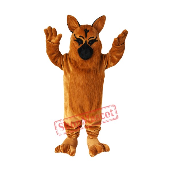 German Shepard Dog Mascot Costume German Shepard Dog Mascot Costume