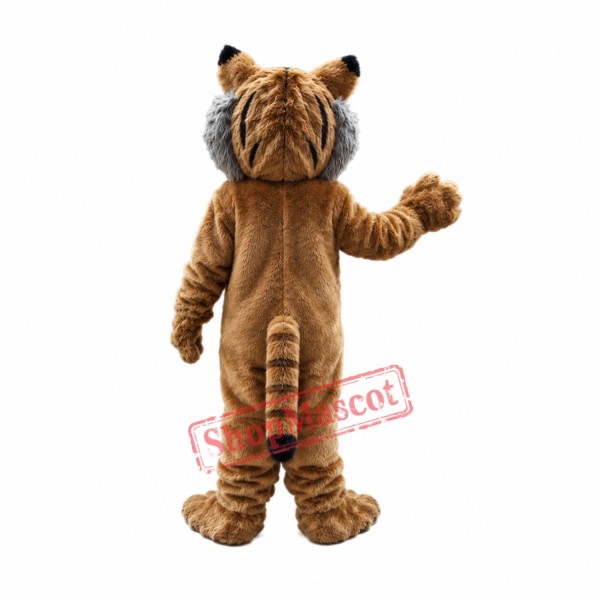 Friendly Lightweight Bobcat Mascot Costume Friendly Lightweight Bobcat Mascot Costume
