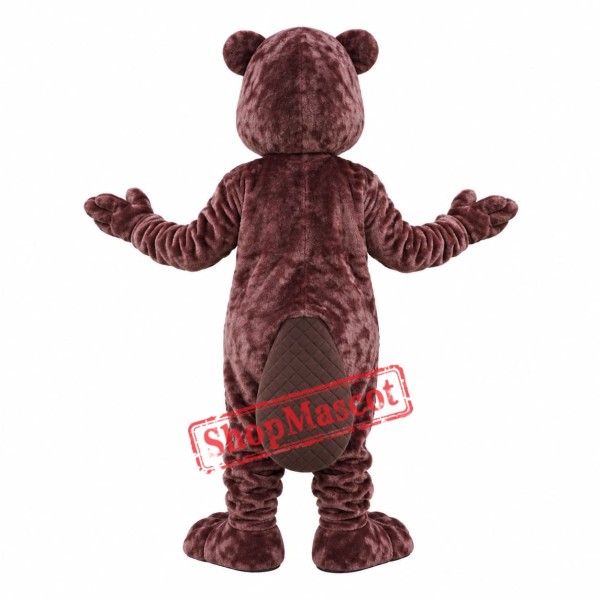 Friendly Beaver Mascot Costume Friendly Beaver Mascot Costume