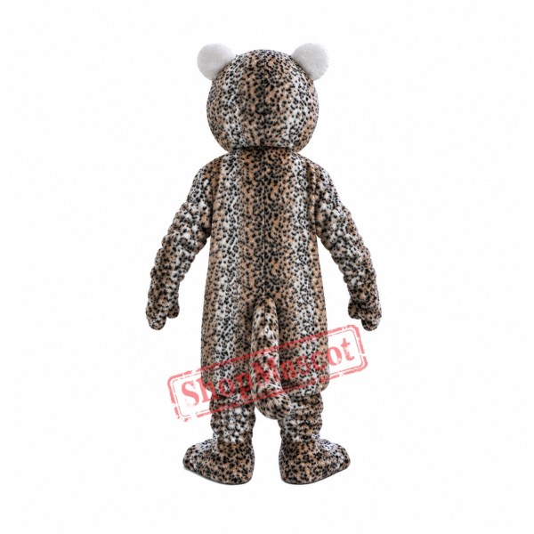 Happy Leopard Mascot Costume Happy Leopard Mascot Costume