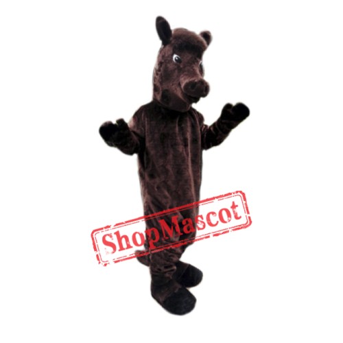 Brown Lightweight Horse Mascot Costume
