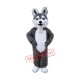 Grey Plush Husky Dog Mascot Costume Grey Plush Husky Dog Mascot Costume