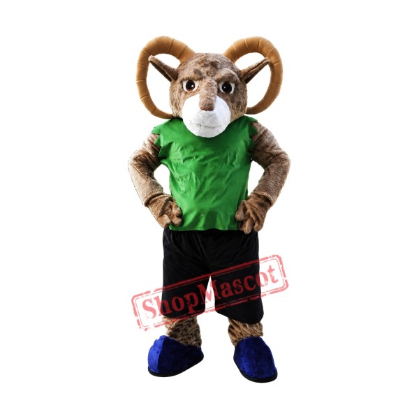 Power Sporty Ram Mascot Costume