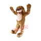 Happy Brown Plush Dog Mascot Costume Happy Brown Plush Dog Mascot Costume