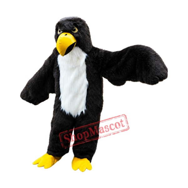 Plush Bald Eagle Mascot Costume